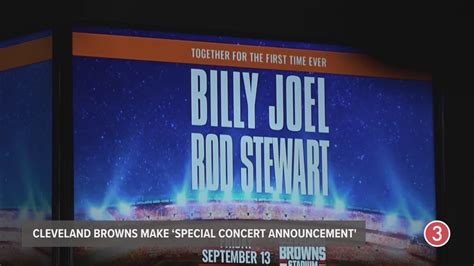 Billy Joel, Rod Stewart to perform joint concert at Cleveland Browns Stadium | wkyc.com