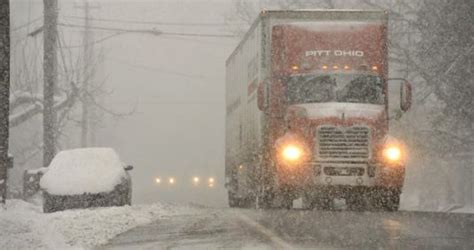 PennDOT restricts tractor-trailers on PA highways for snow storm