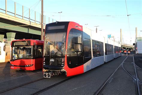 March 31st 20: The first out of 77 new Siemens Avenio trams arrived in Bremen for BSAG from ...