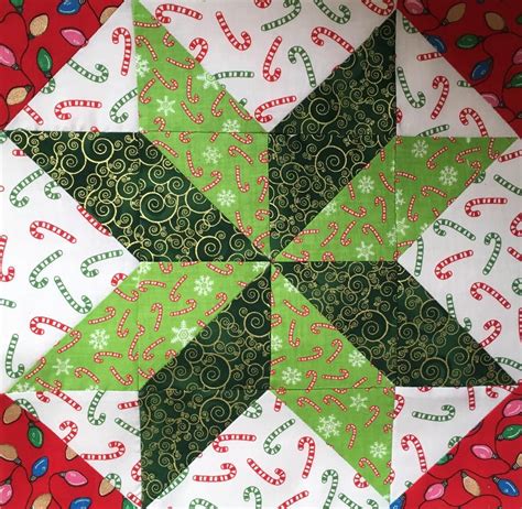 Christmas All Year Quilt Block 1 - Star Puzzle | Craftsy | Quilt ...