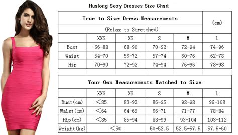 Size Chart - Online Store for Women Sexy Dresses