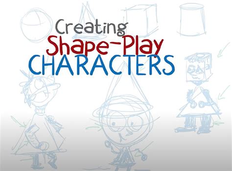 Draw Cartoons and Create Cartoon Characters (using Shape Play)