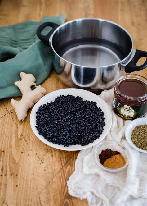 Homemade Elderberry Syrup Recipe - Going EverGreen