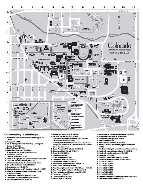 University Of Colorado Colorado Springs Campus Map - Metro Map