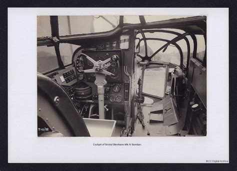 Bristol Blenheim Cockpit · IBCC Digital Archive