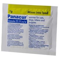 Panacur Wormer Granules 1g big image