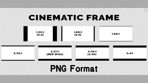 Cinematic Frames Package (All aspect ratio) PNG Format | Editing Take - YouTube