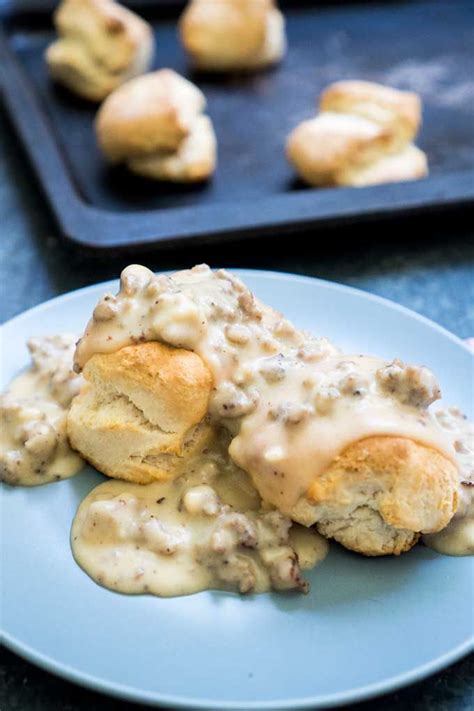 This easy Homemade Sausage Gravy is the perfect comfort food. Serve over biscuits or Texas Toast ...