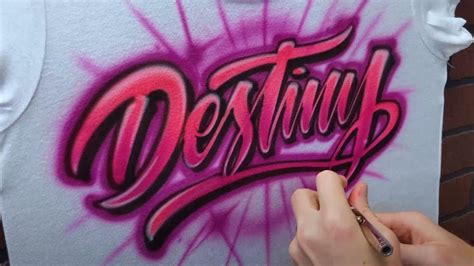 Destiny In Bubble Letters