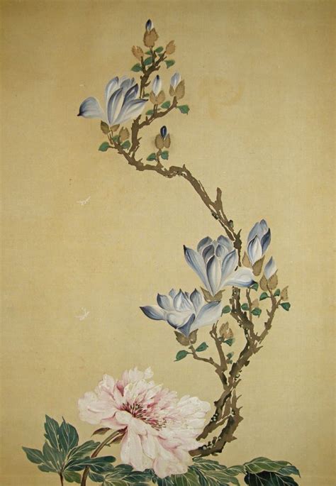 Pin by Robin Schwalbach on ink | Japanese flowers, Flower painting ...