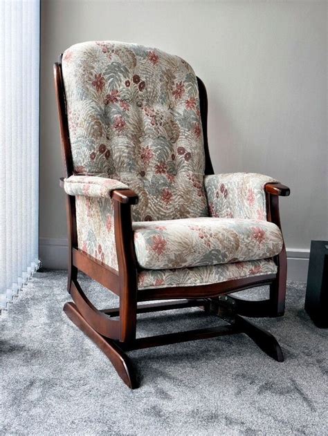 Traditional upholstered rocking chair | in Pontefract, West Yorkshire ...