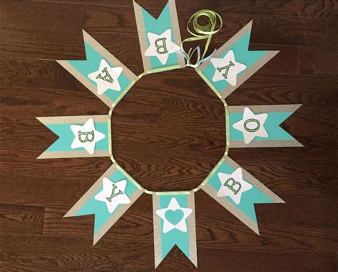 Star Banner Svg Birthday Banner Svg Baby Shower Banner Svg - Etsy