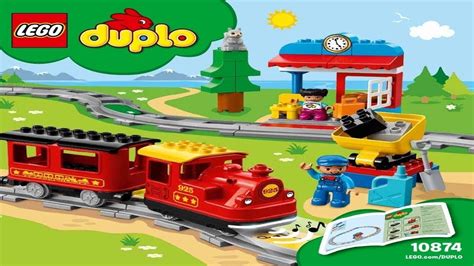 LEGO instructions - DUPLO - Trains - 10874 - Steam Train - YouTube