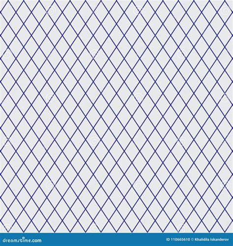 Isometric Grid Seamless Pattern. Vector Template for Design Stock Vector - Illustration of ...