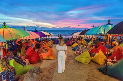 La Plancha Beach Bar & Restaurant, Seminyak, Bali | Bali beaches, Kuta beach, Tourism