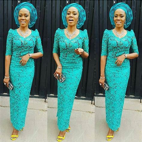 Aso Ebi Styles 2016: Lace Styles For Wedding Guest - DeZango Fashion Zone