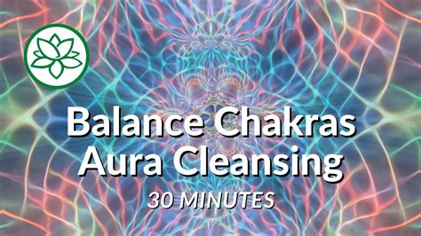 Balance Chakras, Aura Cleansing Meditation - YouTube