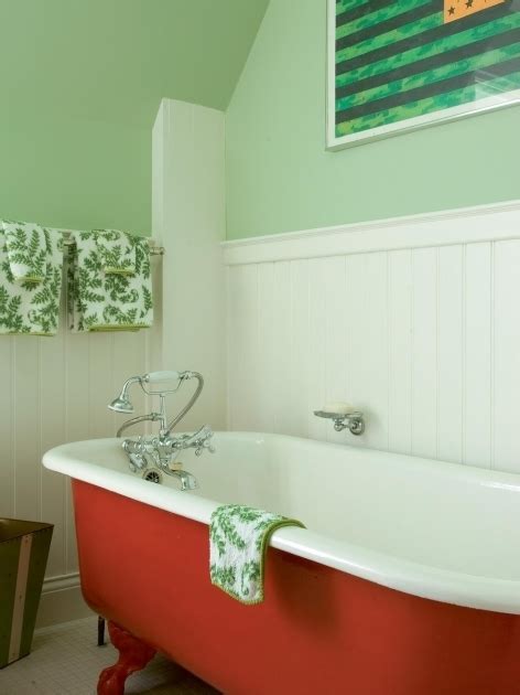 Colored Clawfoot Tub - Bathtub Designs