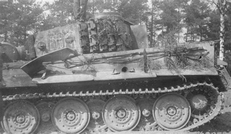 Tiger 1 knocked out by British tank, Northern Germany, April 1945 : r/DestroyedTanks