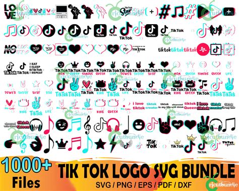 1000+ Tik Tok Logo Svg Bundle, Tik Tok Svg, Tik Tok Clipart - bundle88 ...