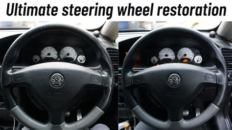 Steering Wheel Restoration QUICK and EASY from Amazon!!!! - YouTube