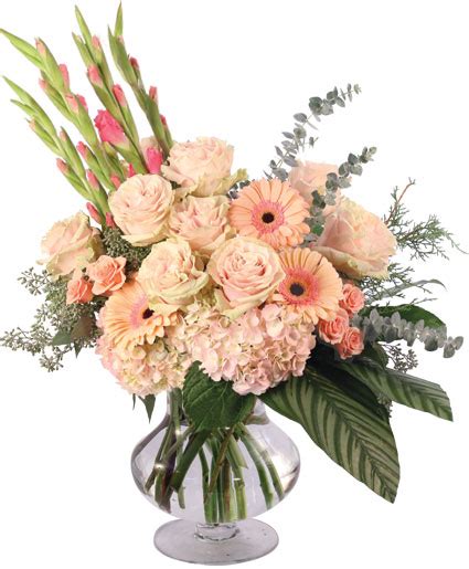 Gladly Pastel & Pink Flower Arrangement in Fulshear, TX - FULSHEAR FLORAL DESIGN