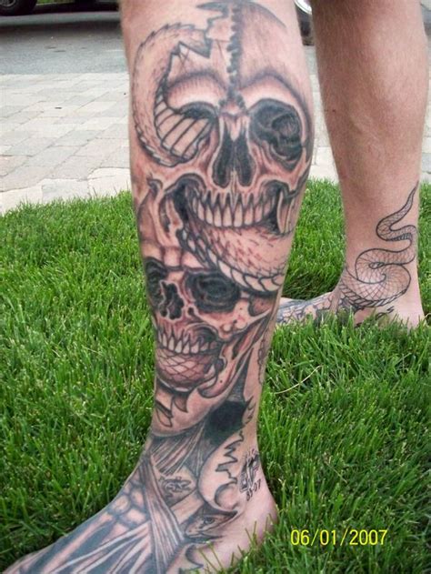Skull Snake Tattoo - Best Tattoo Ideas