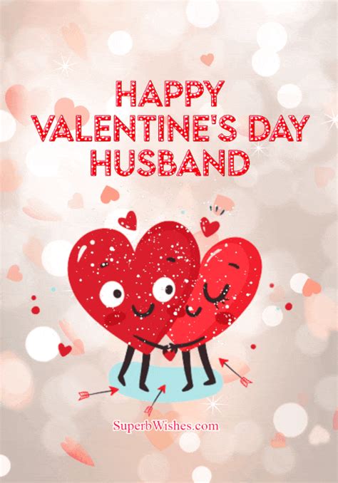 Happy Valentine's Day Husband Animated GIF | SuperbWishes.com