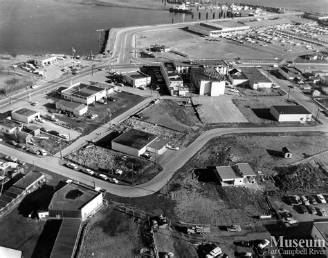 Aerial view of downtown Campbell River | Campbell River Museum - Photo Gallery