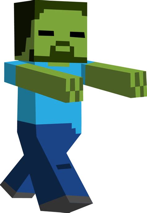 Minecraft Zombie Clipart