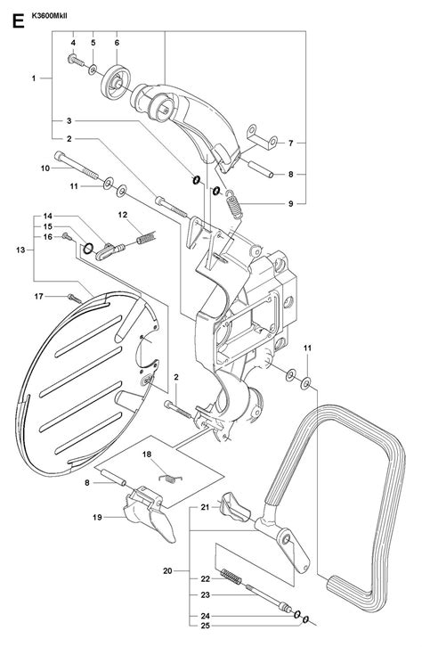 Husqvarna k760 parts schematics: A visual guide