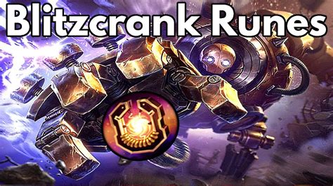 The Best Blitzcrank Runes Season 10 - League of Legends S10 - YouTube