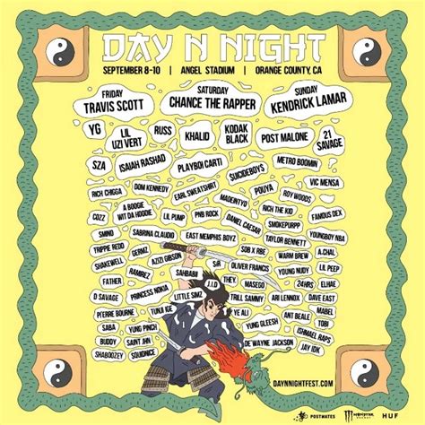 Kendrick Lamar, Travis Scott to Headline 2017 Day N Night Fest - XXL