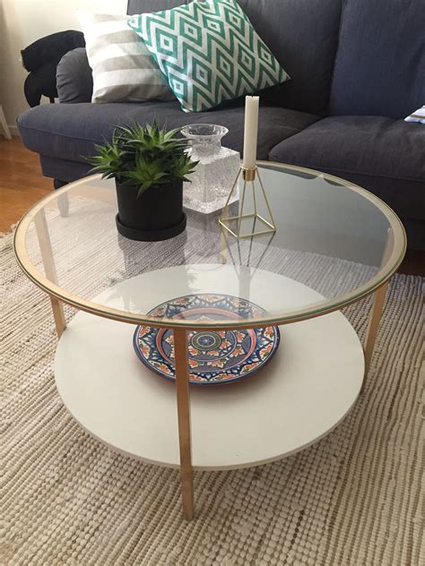 9 Vittsjo Round Coffee Table Hack Images | Ikea coffee table, Round coffee table decor, Coffee ...