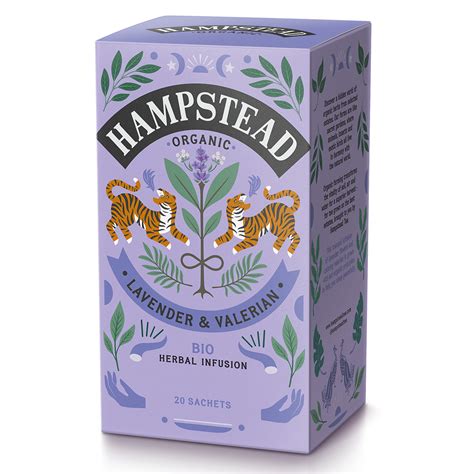 Hampstead Tea Organic Lavender & Valerian Tea Bags – Hampstead Tea - Biodynamic and Organic Teas