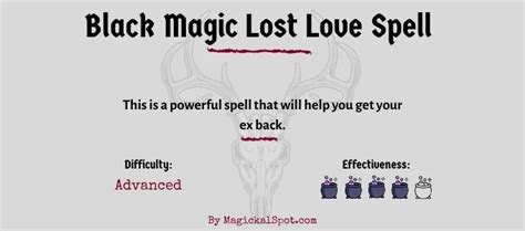 5 Powerful Black Magic Love Spells [Lost Love, Break Up...]