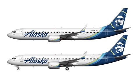 The subtle (yet classy) evolution of the Alaska Airlines livery – Norebbo