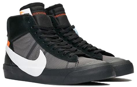 AA3832 001 Nike Blazer Off-White Black – DISTRICT ONE NY