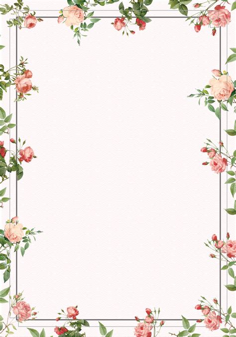 Pin by Adeaililz on FLOWER BORDER | Flower background wallpaper, Flower border, Floral poster