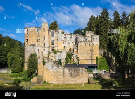 Beaufort Castle, Beaufort, Luxembourg, Europe Stock Photo - Alamy