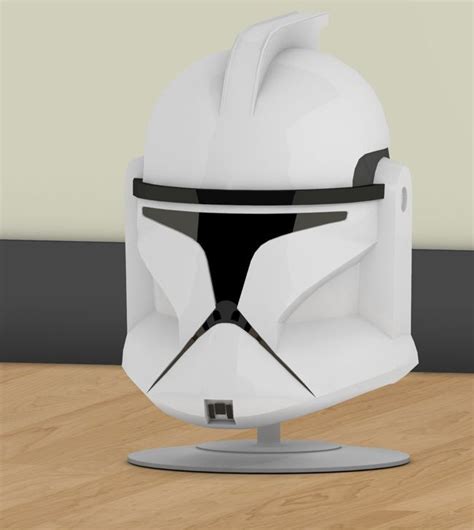 Clone Trooper Helmet Papercraft