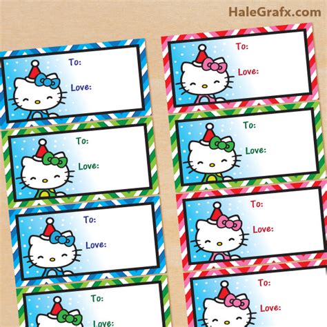 Hello Kitty Labels Printable Free - FREE PRINTABLE TEMPLATES