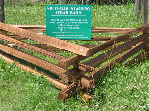 stackable-split-rails | Cedar fence, Backyard fences, Rail fence
