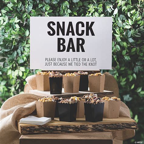 Snack Bar Sign | Oriental Trading