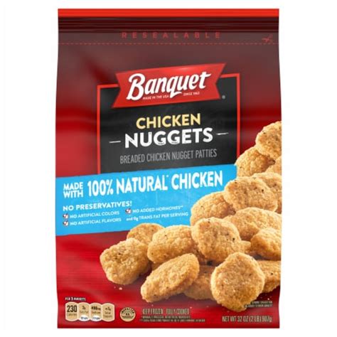 Banquet Chicken Nuggets Frozen Chicken, 32 OZ - Smith’s Food and Drug