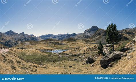 Pic Du Midi D`Ossau Mountain Rising Above the Ossau Valley, Hiking ...