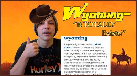 WYOMINGITE REACTS TO "WYOMING ISN'T REAL" MEMES #WyomingIsntReal - YouTube