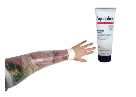 How Long to Use Aquaphor on Tattoo? - Tattoo Sight