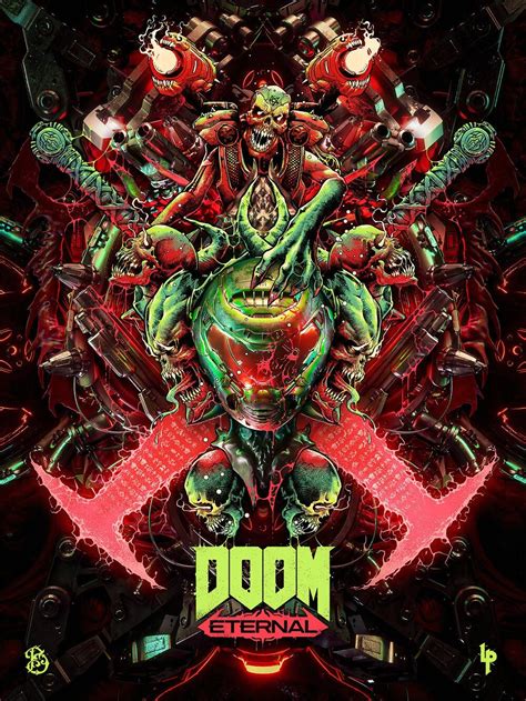 Incredible Doom Eternal fan art by Billelis : Doom