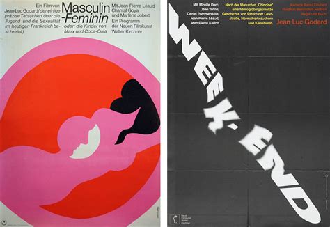 Movie Poster of the Week: The Lesser-Known Posters of Jean-Luc Godard ...